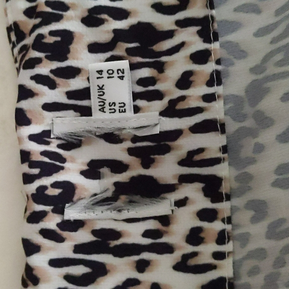 PRINCESS POLLY Midi Leopard Print Wrap Skirt / Sarong ~ NWOT - Picture 10 of 11